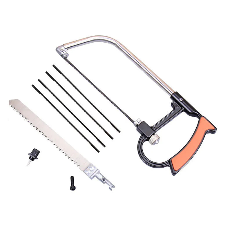 7in1 alloy steel hand saw set with interchangeable blades for DIY cutting and pruning