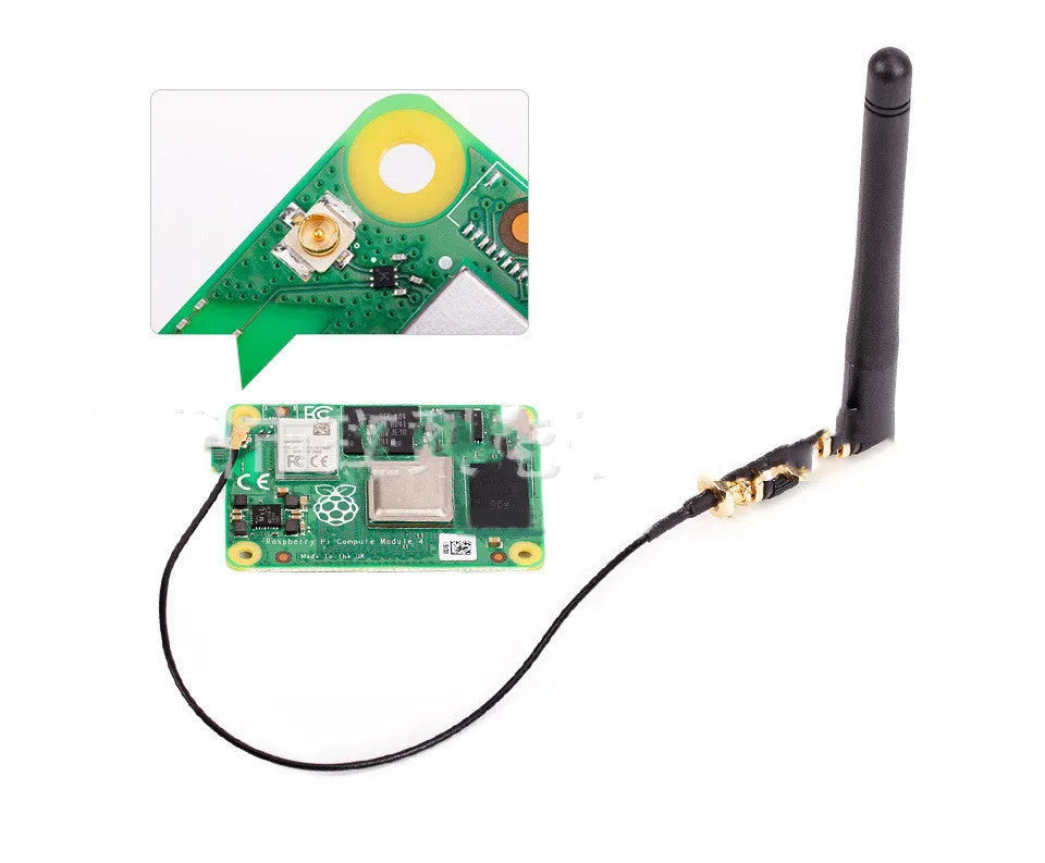 Raspberry Pi Compute Module 4 CM4 carrier board with BCM2711 processor and eMMC flash