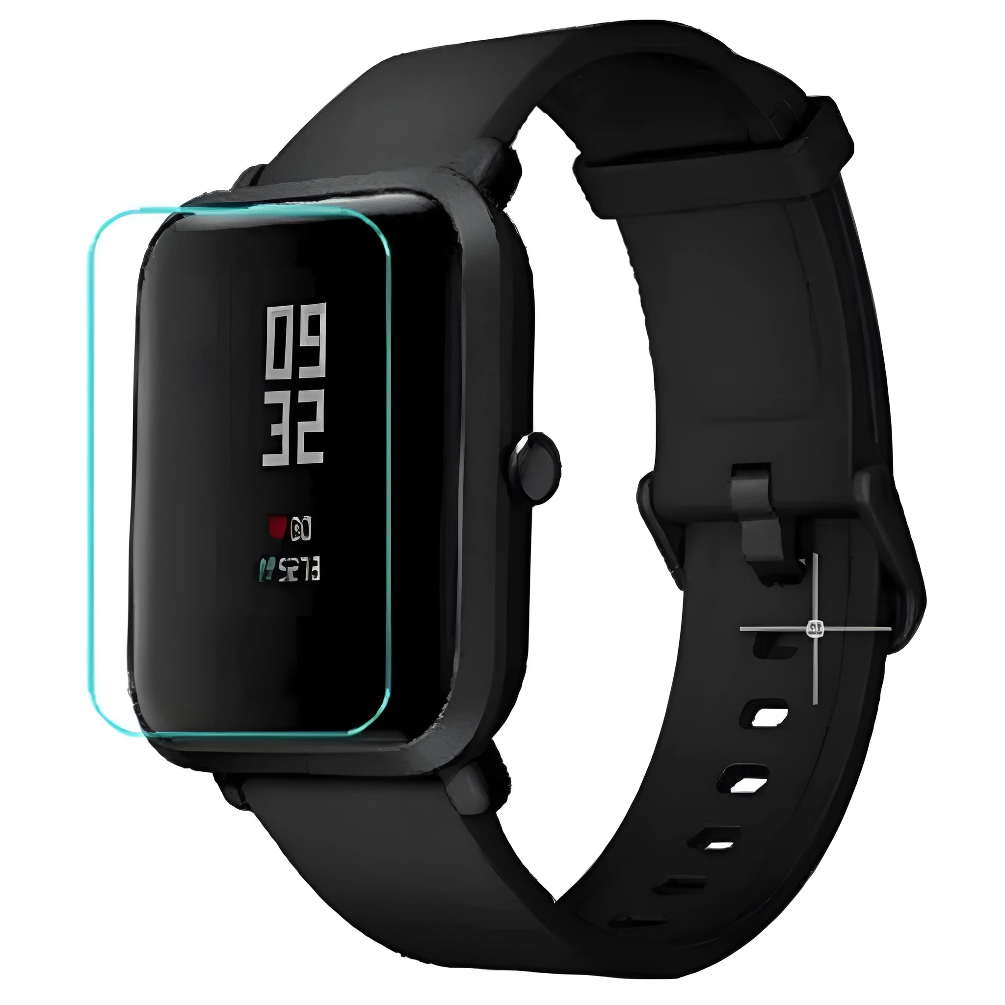Amazfit Bip smartwatch hydrogel screen protector with full coverage and anti-scratch properties