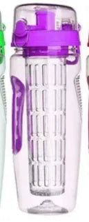 32oz fruit infusing water bottle with fruit infuser insert and leakproof cap