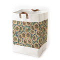 Fabric storage box for clothes and bedding in a choice of colours, dimensions 35cm by 35cm by 55cm.