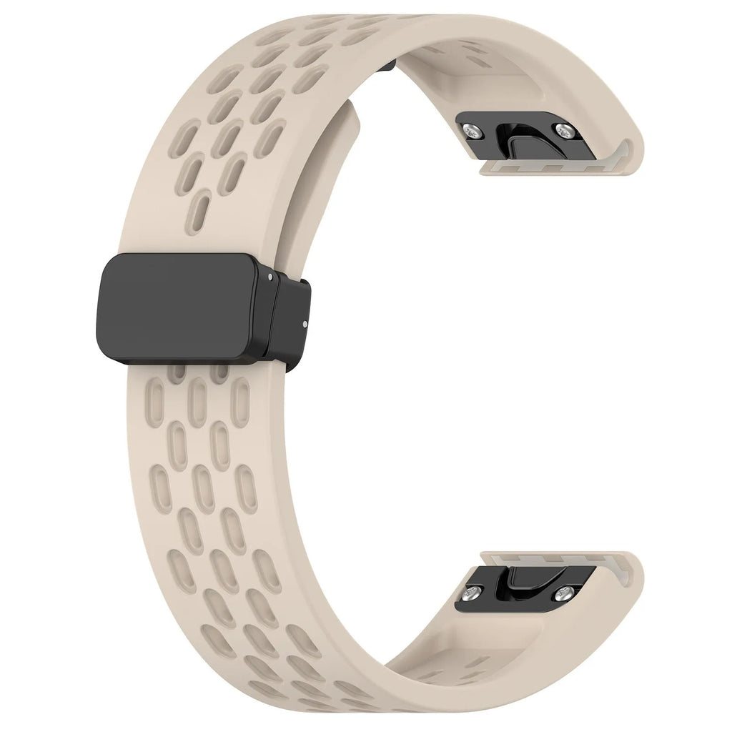 Quick release watch strap for Fenix smartwatches in multiple colours and sizes with tool.
