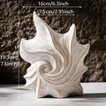 French art ceramic vase with coloured glaze in a retro European creative style