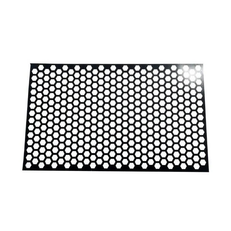 Black honeycomb pattern car taillight decoration sticker measuring 48cm by 30cm