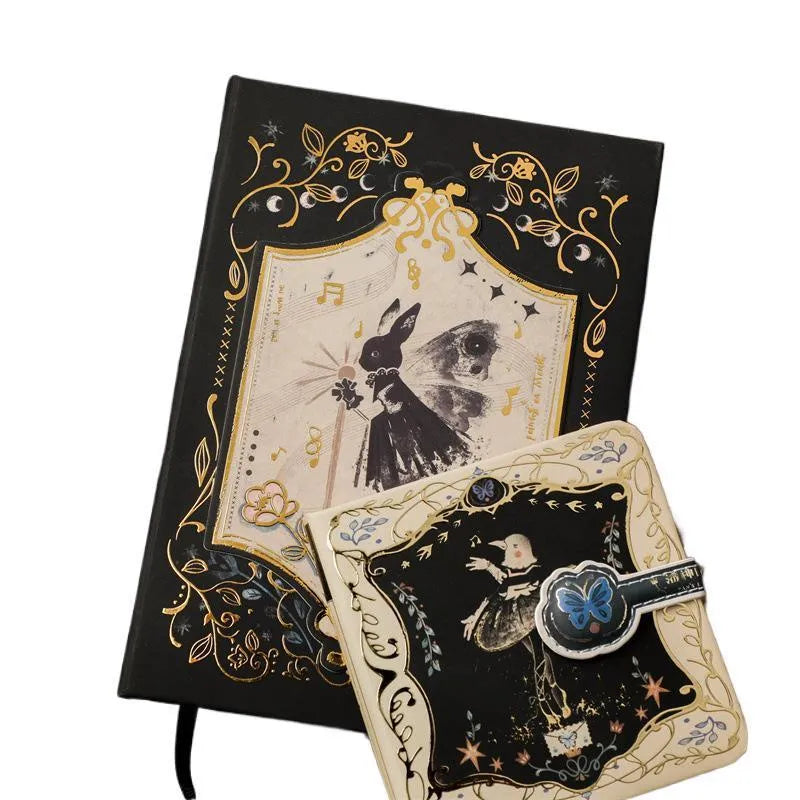 THALO Gothic retro art notebook A5 size with one of three artistic cover designs