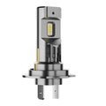 Straight plug H1 car bulb with aluminium housing and 6000K high brightness spotlight output