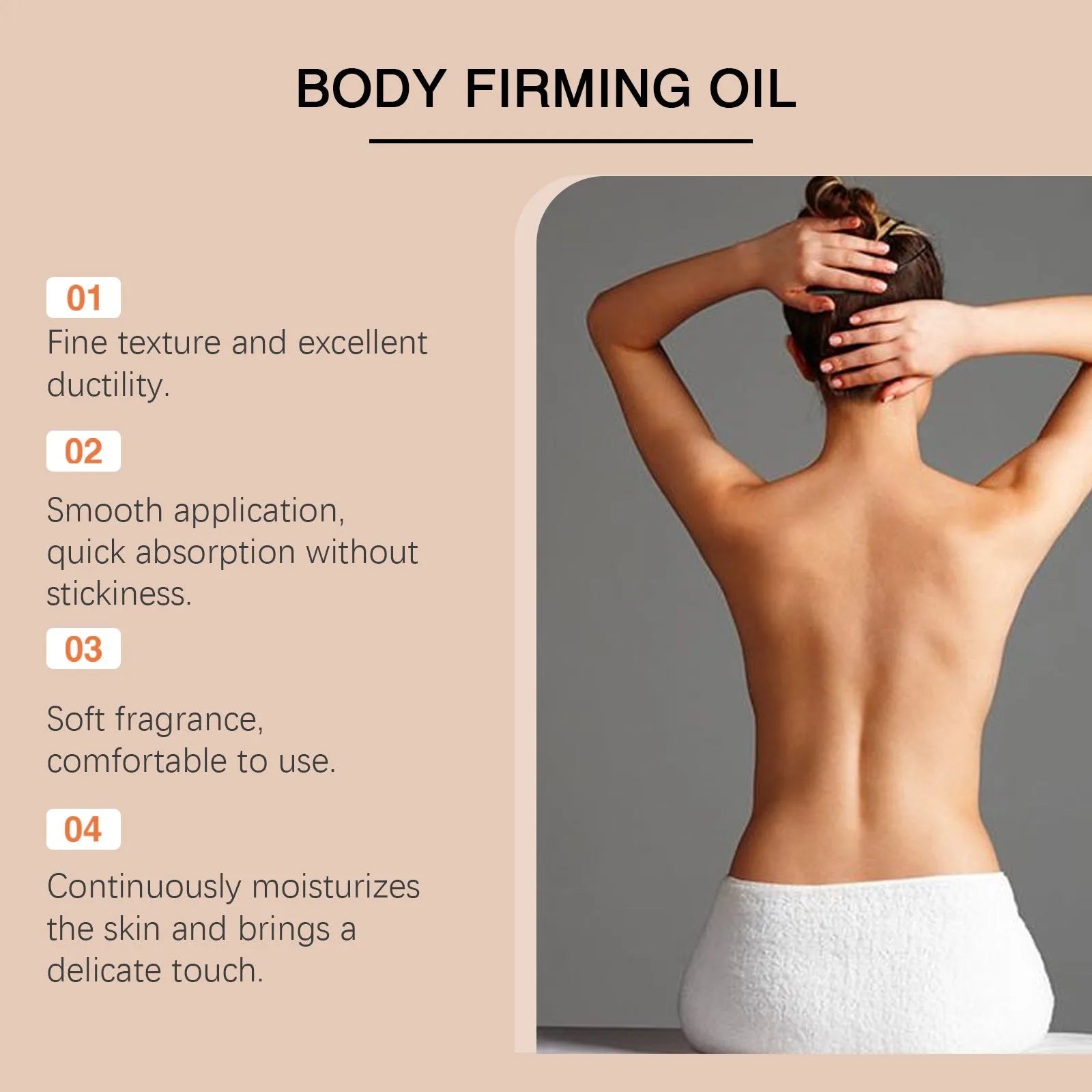 100 ml bottle of Nourishing and Firming Body Oil