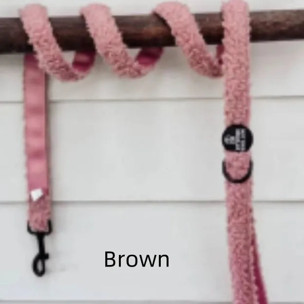 Teddy traction rope dog leash size S 1.5m in blue, brown or white