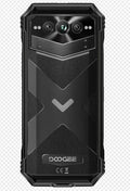 VMAX PRO mobile phone in black or grey colour with plastic construction and included charger