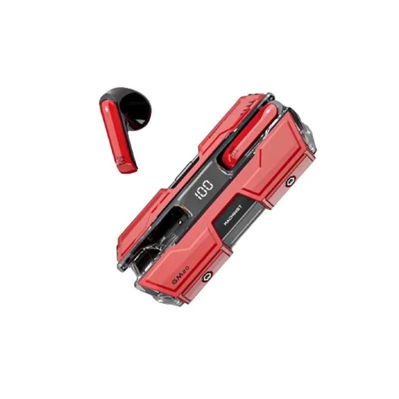 Long Battery Life Armor Bluetooth Headset in casual style with PC ABS build, black colour
