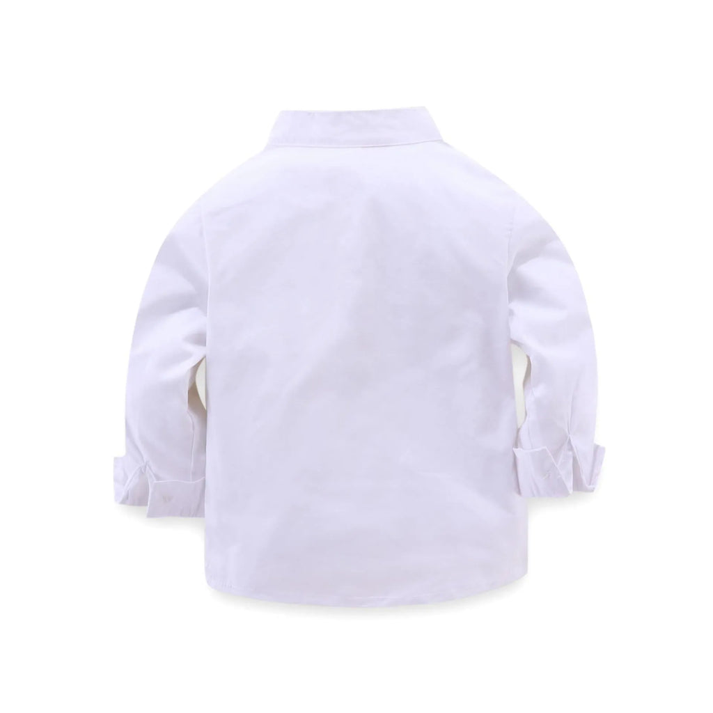 Blue children's suit for boys in regenerated cellulose fibre with European and American styling