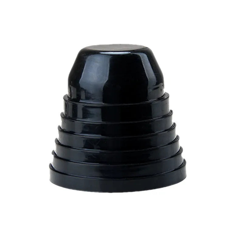 Black silicone 90mm LED headlight dust cover for General Motors vehicles