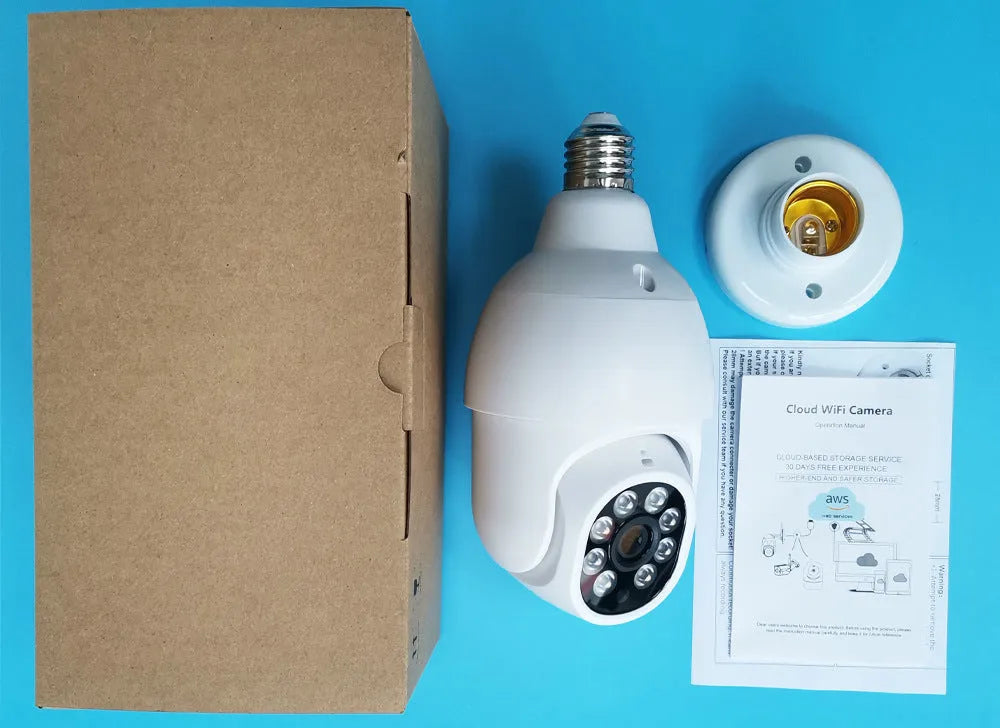 White 1080P wireless PTZ security camera with ABS housing for indoor use