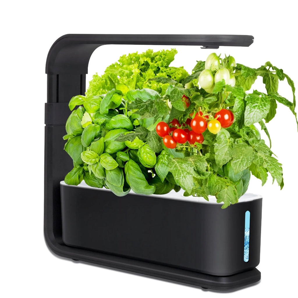 Household supplementary light sunlight plant growth lamp with 60 LED beads in black PVC shell