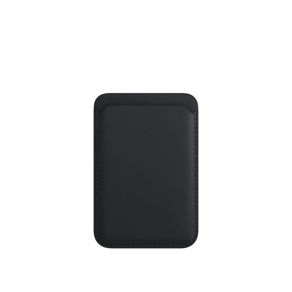 Magnetic card case for iPhone with PU leather wallet design and card holder