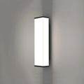 60cm outdoor wall light with long strip design, stainless steel and PC construction, IP65 waterproof rating