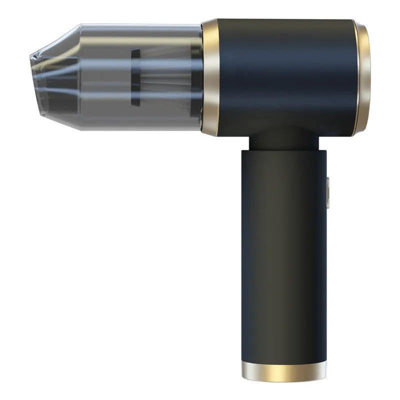 Handheld car cleaner suction blowing wireless rechargeable 7.4V in black, green, or white