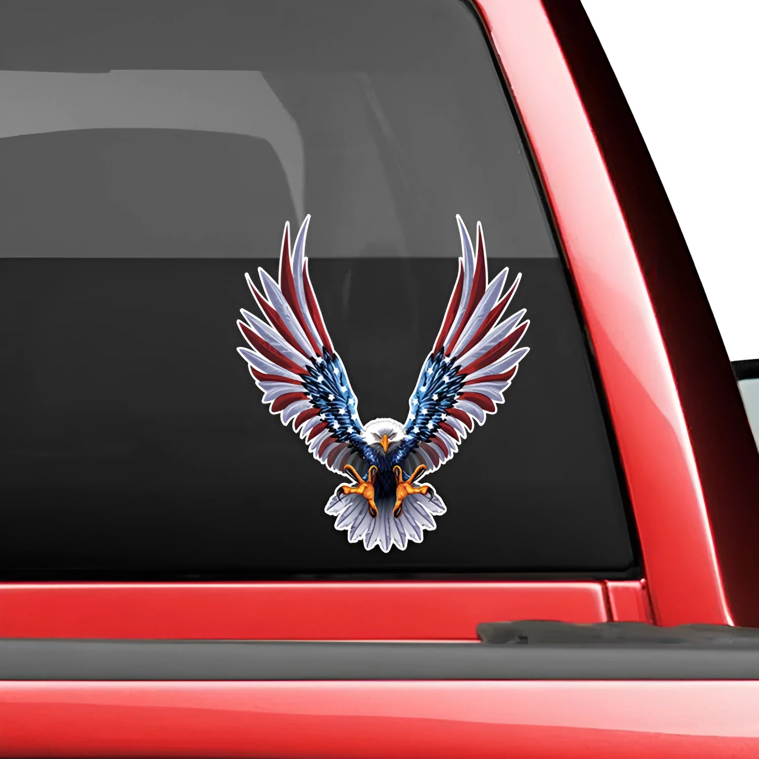Eagle reflective car decoration decal sticker 17x12 cm Style6 bumper sticker