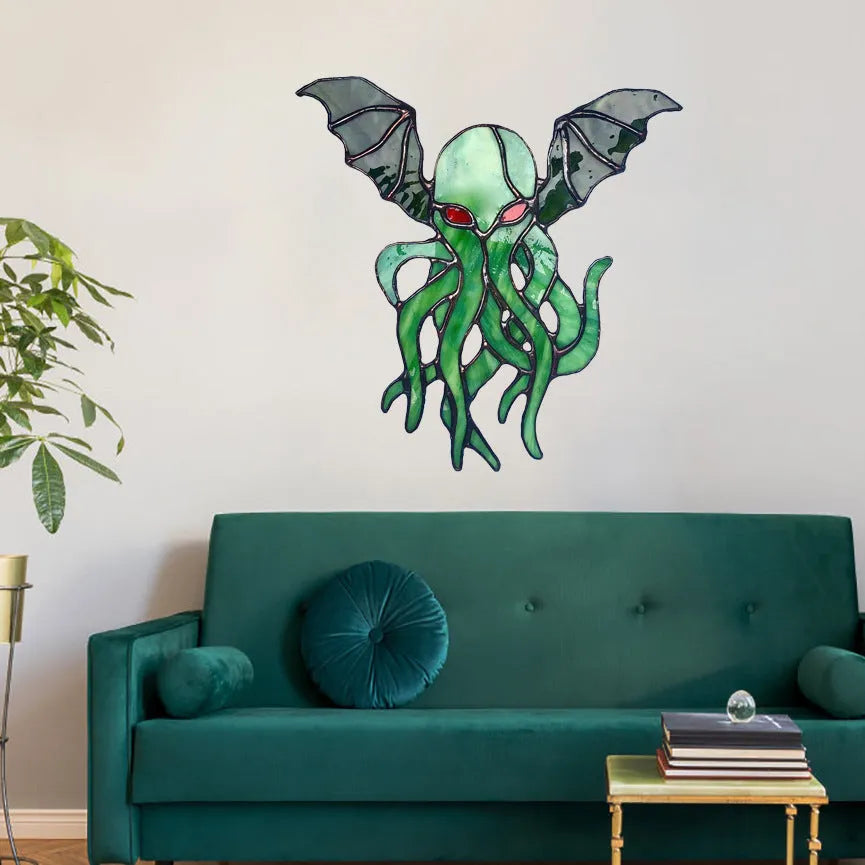 PVC wall decoration car interior pendant 20x30 cm cartoon animation pattern anti-static moisture-proof