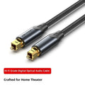 Digital optical audio cable elbow and straight head with gold-plated connectors for SPDIF TV amplifier soundbar