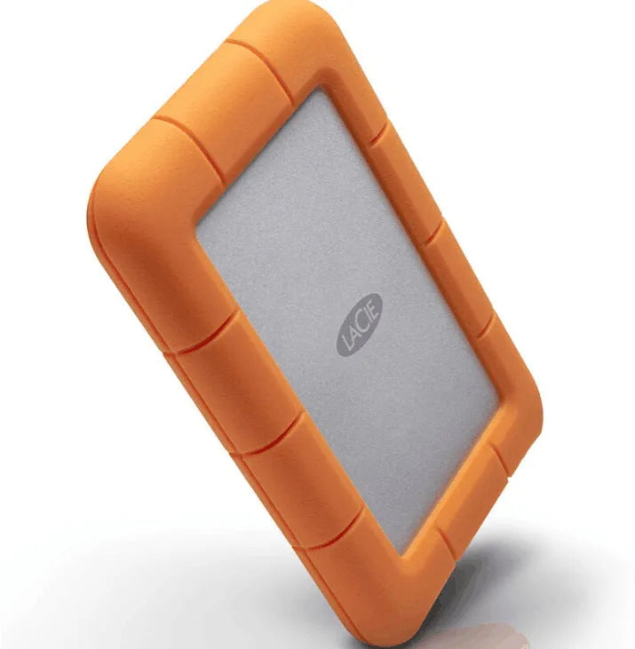 Orange 4TB 2.5 inch metal shell shockproof mobile hard disk