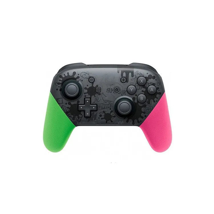 Wireless Bluetooth gamepad controller in black, white, red, or green with vibration feedback