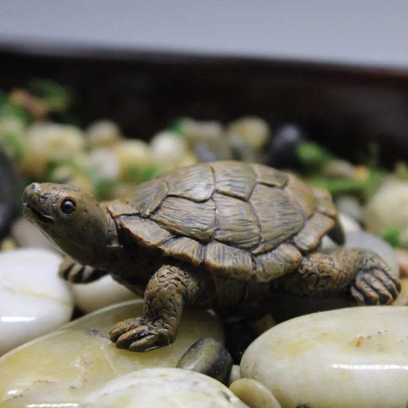 Green resin simulation turtle garden decoration for outdoor landscaping