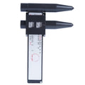 Digital hole distance measuring tool with plastic construction for wheel hub modification projects