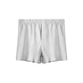 Men's loose-fitting cotton boxer shorts in mid-waist design for sports and loungewear