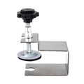Drawer panel fixing clip in stainless steel or galvanised metal for wood board attachment
