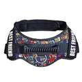 Nylon dog chest brace harness with Velcro strap in multiple sizes for large dogs