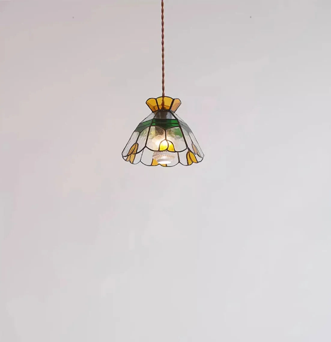 Handmade glass chandelier bedside lamp, MD-0365, ABS hardware chassis, 111V-240V, no bulb included.