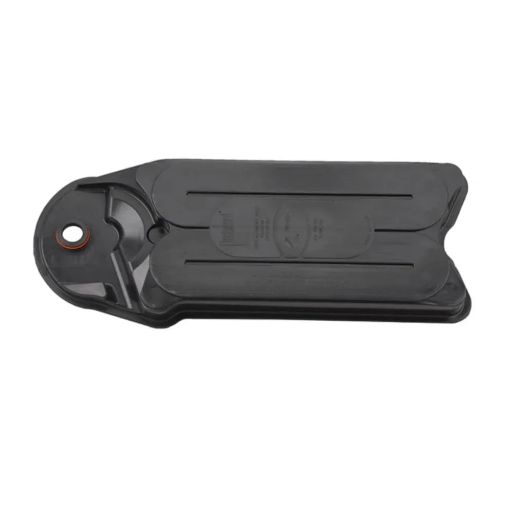 Black automotive crankcase ventilation filter for vehicle maintenance