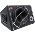Refit A 10-inch car subwoofer with MDF enclosure and PVC leather finish for 12V car audio