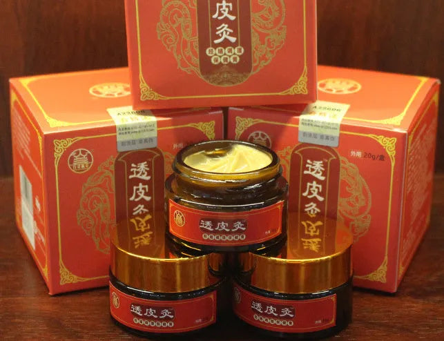 Bestlife herbal analgesic moxibustion paste tube, 20g, Baishi grass translucent colour for joint and muscle pain relief.