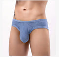 Men's cotton briefs with hollow back design in seven colour options