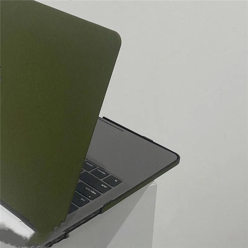 MacBook Notebook Protective Shell in Quicksand Army Green hard case for Apple laptops