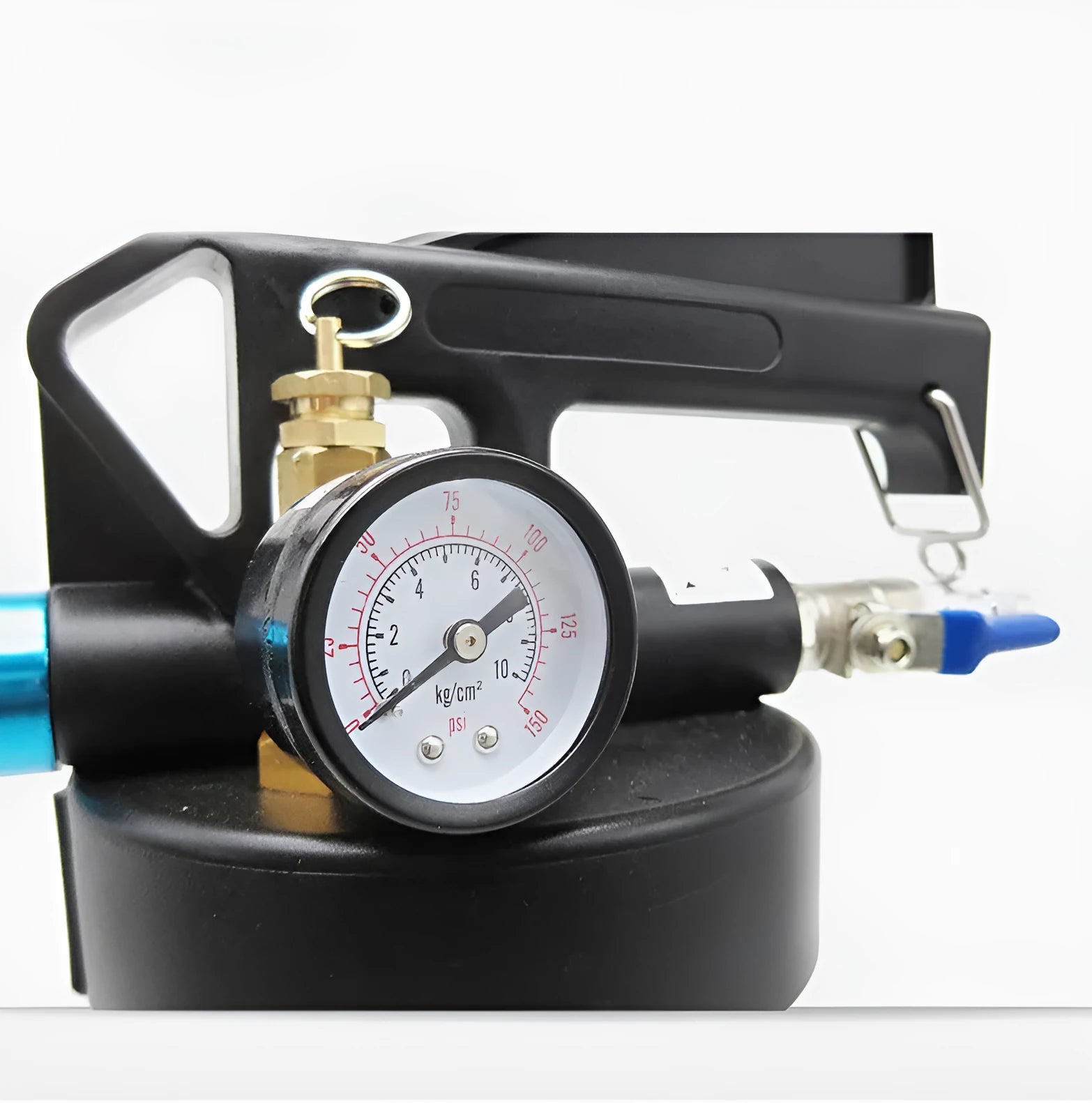 Pneumatic automatic transmission oil changer with tank and filler for workshop use