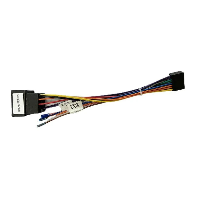 Volkswagen small head low power cord wiring harness cable with pure copper conductor and PVC insulation