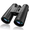 Black Cool Binoculars 12x42 with 12x magnification and 42mm objective lens for outdoor sport viewing