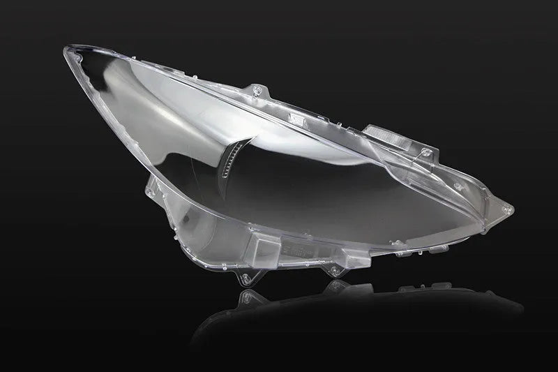 Mazda 3 Exela headlamp replacement cover with snake glue adhesive for left or right side