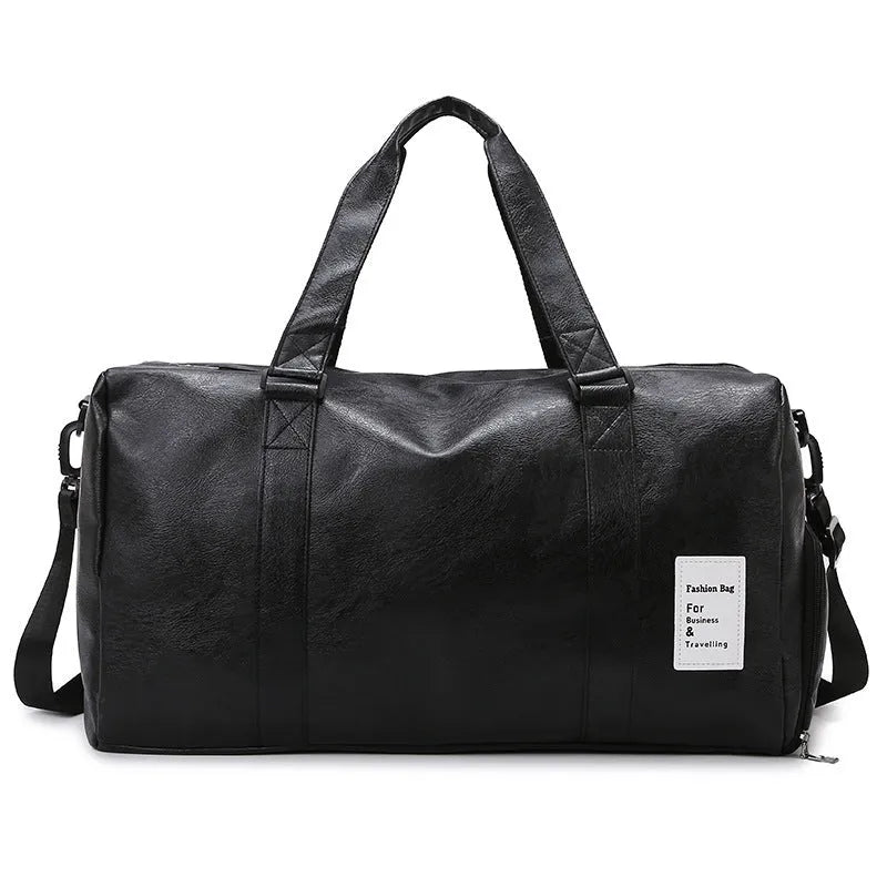 Dry wet separation fitness shoulder messenger bag in large or small size with 20-35L capacity.