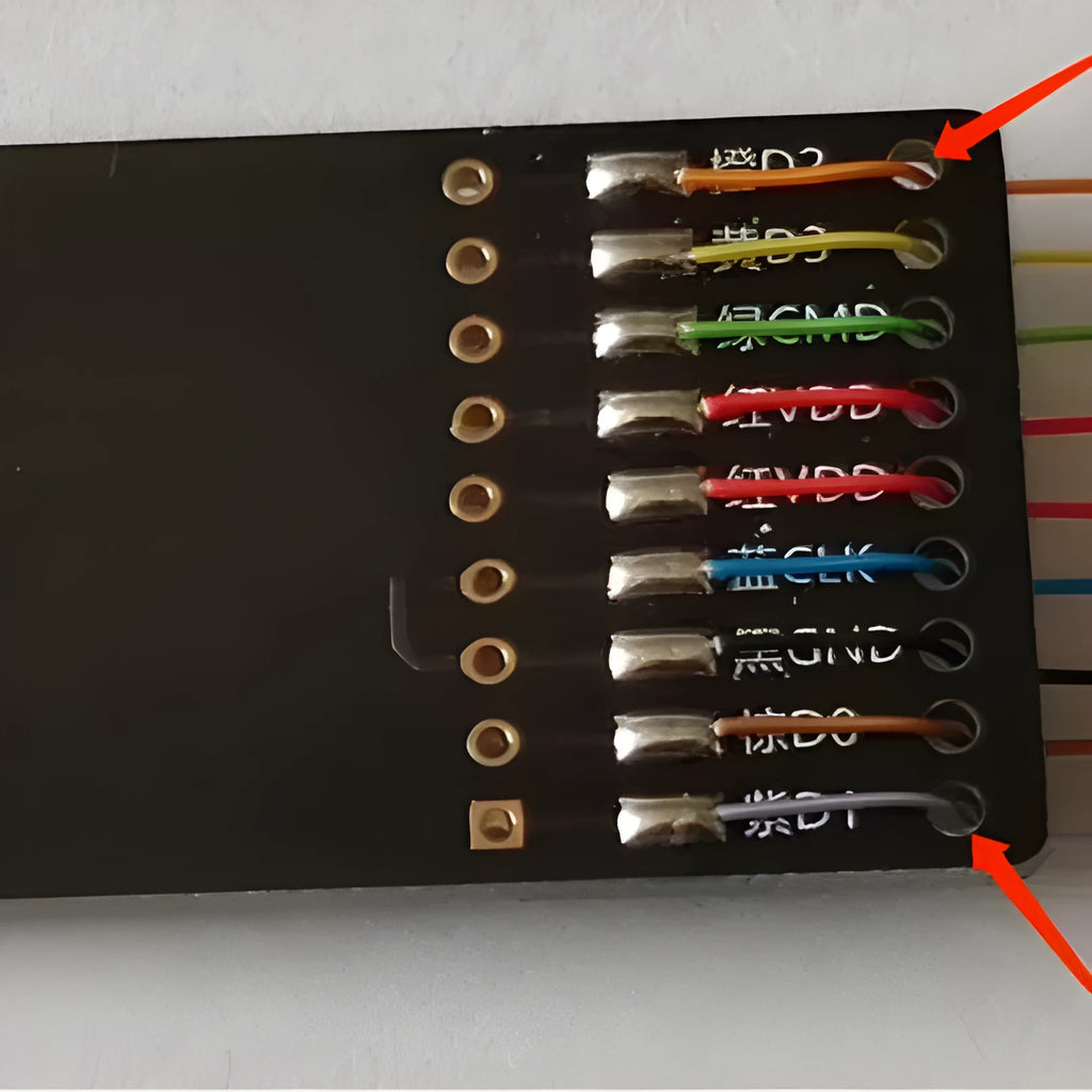 EMMC read and write diagnostic tool for car audio host repair on BMW Audi Mercedes Porsche vehicles