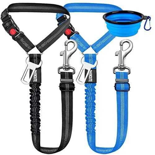 Nylon dog lead with metal buckle in multiple colour options including army green, pink, and dark blue