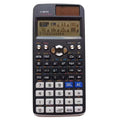 Casio fx-991EX scientific calculator with multi-line display showing mathematical expressions