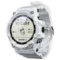 ATTACK 3 smart sports watch with round 1.28-inch screen and TPU strap in black, pink, or white colours