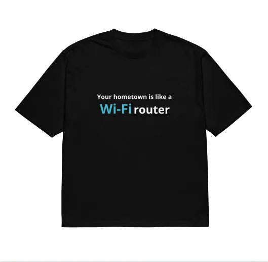 Men's black loose fit short sleeve T-shirt with a colourful 3D digital cartoon print on the front.