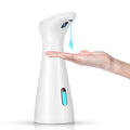 White desktop infrared sensor automatic soap dispenser for kitchen or bathroom handwashing