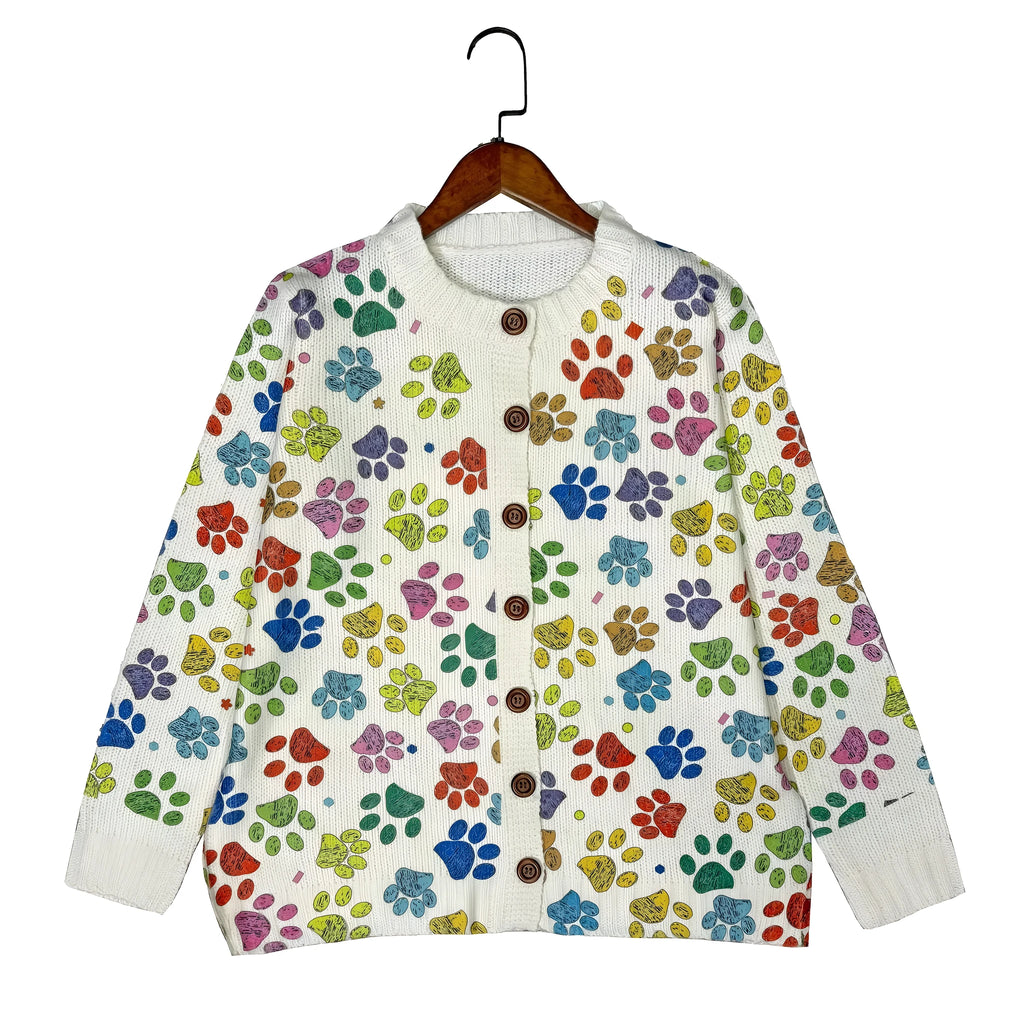 Custom digital print top with personal photo design, 95% polyester long sleeve t-shirt in size M, unisex style