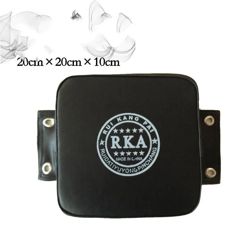Home fitness wall target punching bag 20x20x10cm black with steel nail palm protector